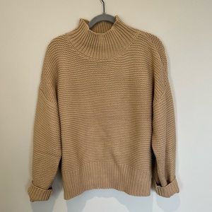 Oversized Vici Mock Neck